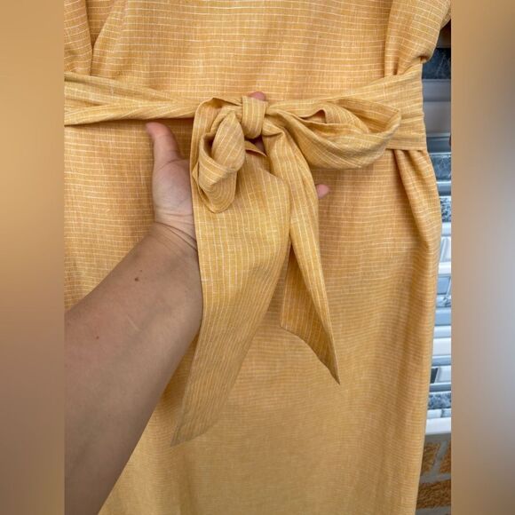 Cremieux Natalia Tie Front Ruffle Sleeve Dress 12 - Picture 6 of 17